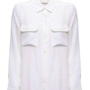 2 Equipment silk blouses